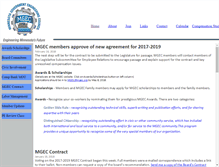 Tablet Screenshot of mgec.org
