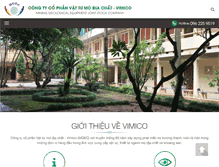 Tablet Screenshot of mgec.com.vn